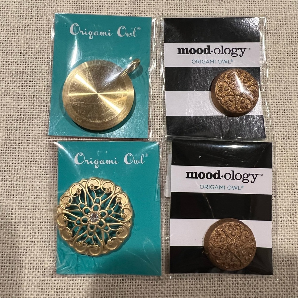 Origami Owl Mood-ology Locket Set